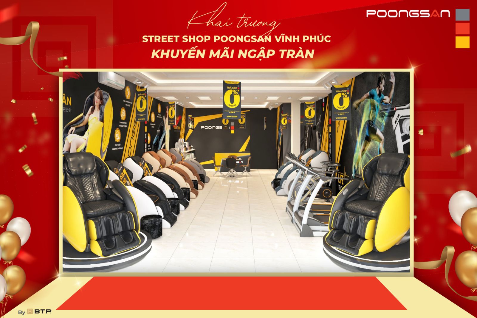 Khai trương Street Shop Poongsan Vĩnh Phúc ngập tràn khuyến mại